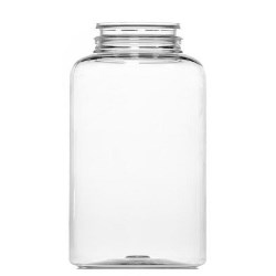 150ml Clear PET Pill Jar, 43mm Neck